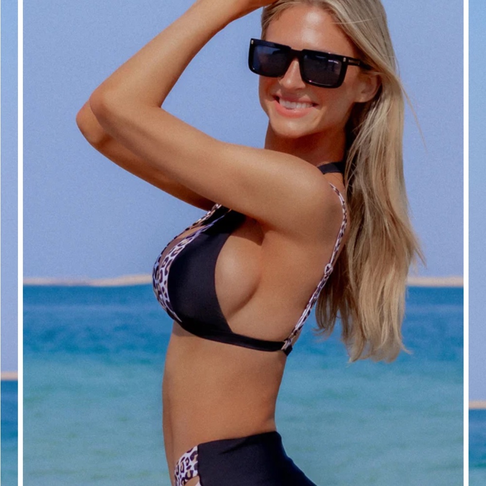 Leopard Print Bikini Set - Picture 4 of 6
